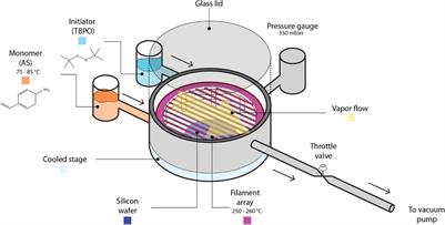 Initiated Chemical Vapor Deposition Kinetics of Poly(4-aminostyrene)